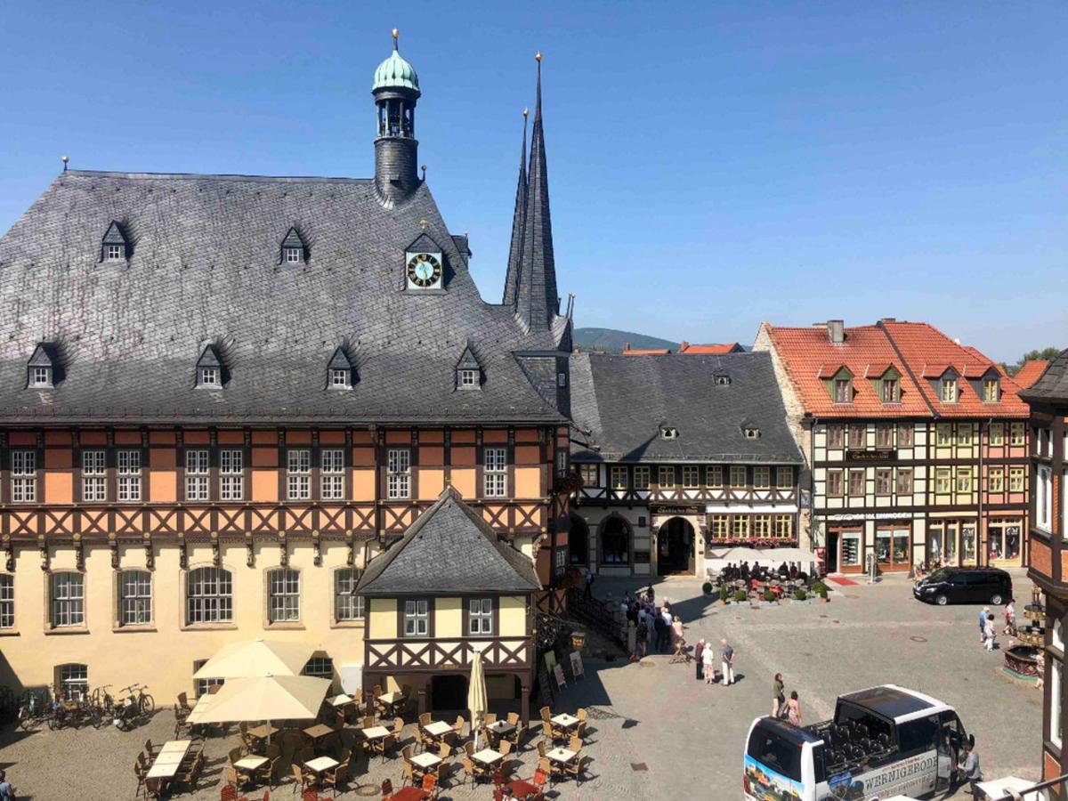 Maisonette Am Markt - Schlossblick - Wlan+Netflix Wernigerode Dış mekan fotoğraf